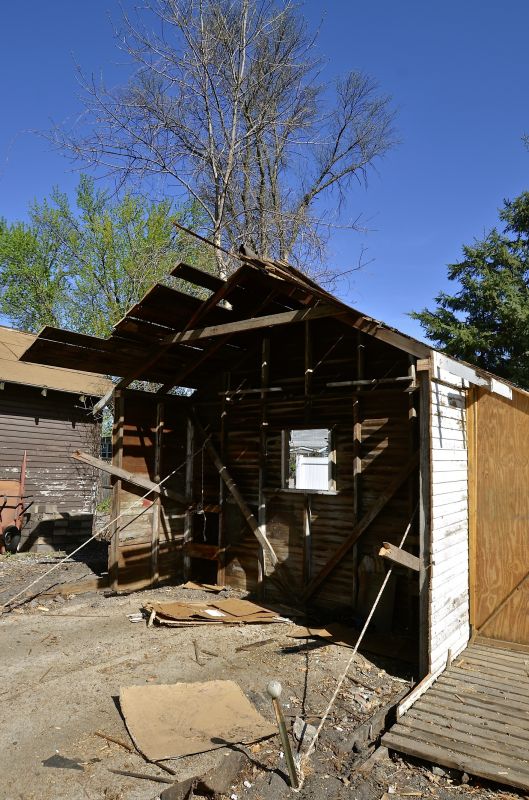 Porch Demolition detail